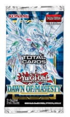 YuGiOh Dawn of Majesty 1st Edition Booster Pack